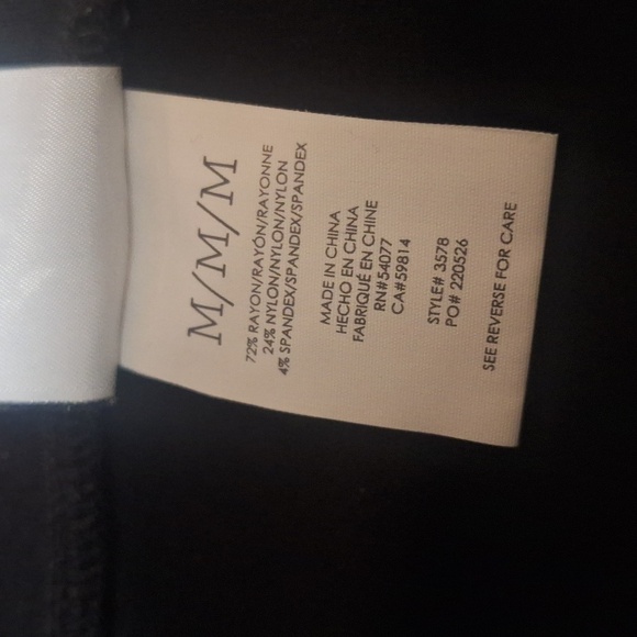 CAbi #3578 Ponte Riding Ankle Zip Pants Size M - Picture 12 of 12